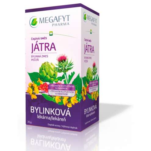 MEGAFYT Bylinková lékárna чайная смесь для печени 20x1.5 гр